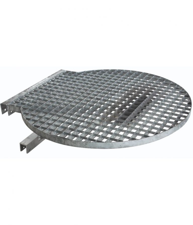 Krause Galvanised Steel Fixed Ladder Intermediate Platform Murdoch